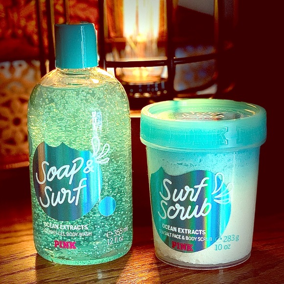🆕 Victoria’s Secret! Soap & Surf! /Surf Scrub! - Picture 1 of 5